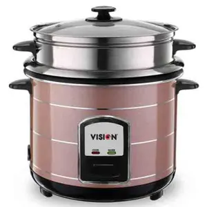  VISION REL-50-05 SS 3.0 Liter Double Pot Rice Cooker 